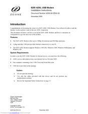 Zhone Hotwire 6205 Installation Instructions Manual