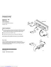 Paradyne SuperLine IAD 6501 Quick Installation