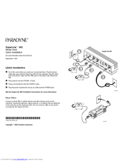 Paradyne SuperLine 6502 Quick Installation