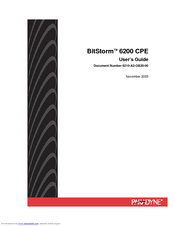 Paradyne BitStorm 6200 User Manual