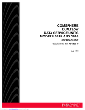 Paradyne COMSPHERE DualFlow 3615 User Manual