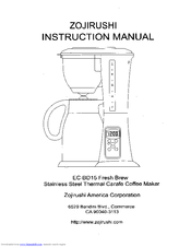 Zojirushi EC-BD15 coffee maker at PHG