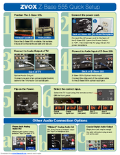 Zvox Audio Z-Base 555 Install Manual