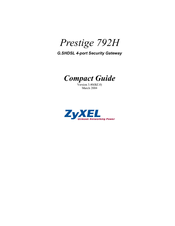 ZyXEL Communications P-792H Compact Manual