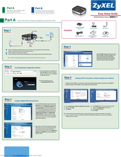 ZyXEL Communications MWR211 Easy Setup Manual