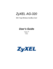 ZyXEL Communications AG-320 User Manual