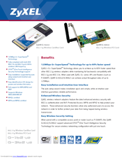 ZyXEL Communications G-360 V2 Specifications