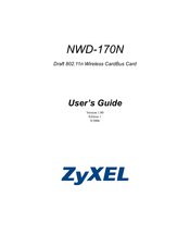 ZyXEL Communications NWD-170N User Manual