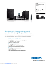 PHILIPS DCB152 Brochure & Specs