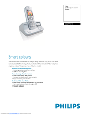 PHILIPS DECT7271S Specifications
