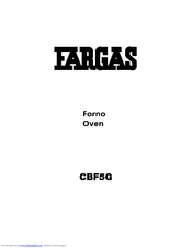 Fargas CBF5G User Manual