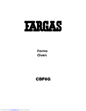 Fargas CBF6G User Manual