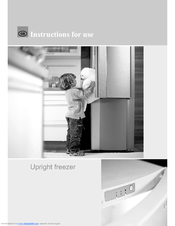 SMEG CV235BNF Instructions For Use Manual