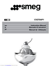 SMEG CV270AP1 Instruction Manual