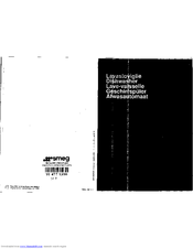 SMEG GSC60/1 Manual