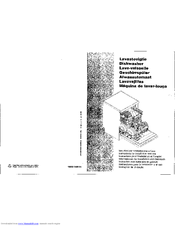 SMEG DWI67 Instructions For Installation And Use Manual