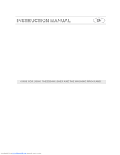 SMEG DWIFABNE Instruction Manual