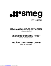 SMEG NO-FROST Combi Refrigerator Instruction Booklet