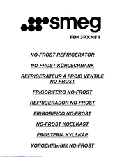 SMEG FD43PXNF1 Manual