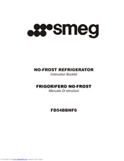 SMEG FD54BBNF6 Instruction Booklet