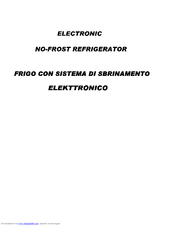SMEG FD540BE Manual