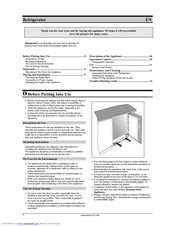 SMEG FL144A Instructions For Use Manual