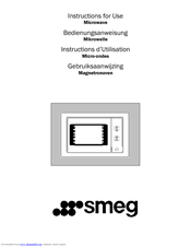 SMEG FME18EX Instructions For Use Manual