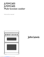 John Lewis JLFSMC605 Instruction Manual