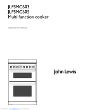 John Lewis JLFSMC603 Instruction Manual
