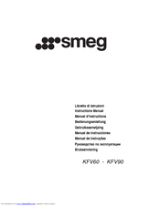 SMEG KFV90 Instruction Manual