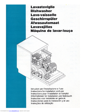 SMEG LSE50EB Instructions For Installation And Use Manual