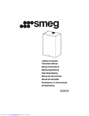 SMEG KQ45X Instruction Manual