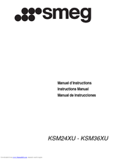 SMEG KSM30XU Instruction Manual