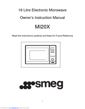 SMEG MI20X Owner's Instruction Manual