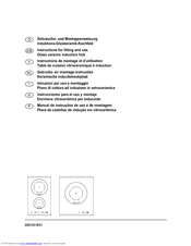 SMEG SE2320ID Instructions For Fitting And Use