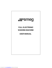 SMEG SWM812ES User Manual