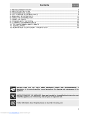 SMEG SY4110-8 Instructions For Use Manual