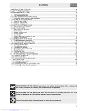 SMEG SY6CPX8 Instructions For Use Manual