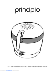 TEFAL PRINCIPIO - FRYERS Manual