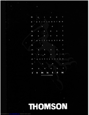 THOMSON 29MH50N User Manual
