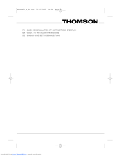 THOMSON BOT610MXD - Manual
