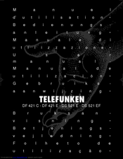 Telefunken Telefunken DS 521 E User Manual