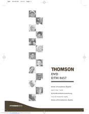 THOMSON DTH 8657 Quick Start Manual