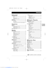 THOMSON etc011 Manual