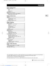 THOMSON ITC008-V2 Manual