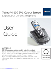 Telstra V1600 SMS User Manual