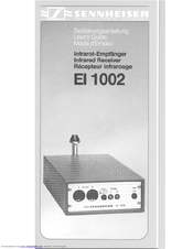SENNHEISER EI 1002 Manual