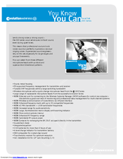SENNHEISER 965 Datasheet