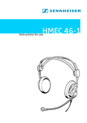 SENNHEISER HMEC 461 Instructions For Use Manual