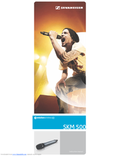 SENNHEISER EM 500 G3 - 02-09 Instruction Manual